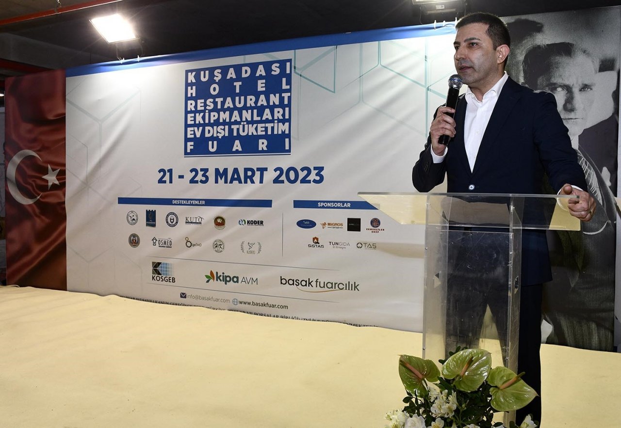 Kuşadası Otel Restoran Ekipmanları ve Ev Dışı Tüketim Fuarı başladı
