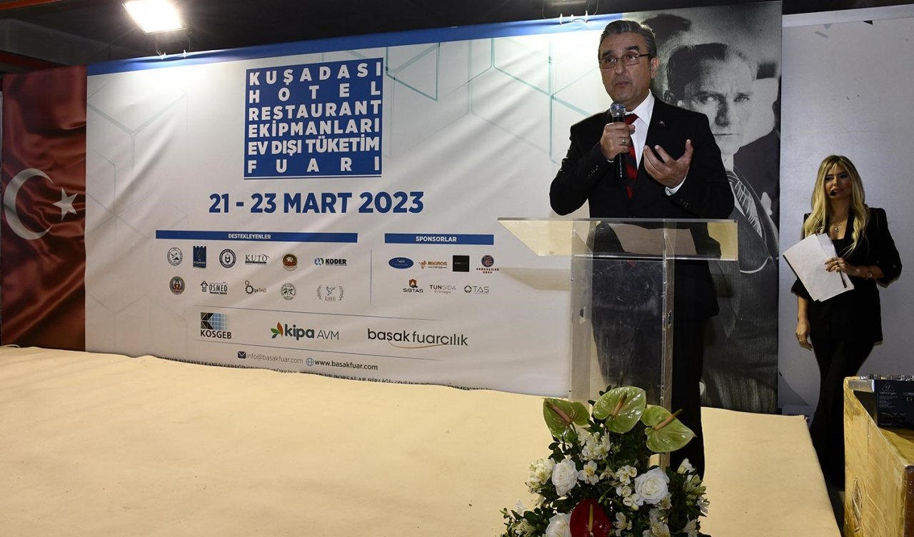 Kuşadası Otel Restoran Ekipmanları ve Ev Dışı Tüketim Fuarı başladı