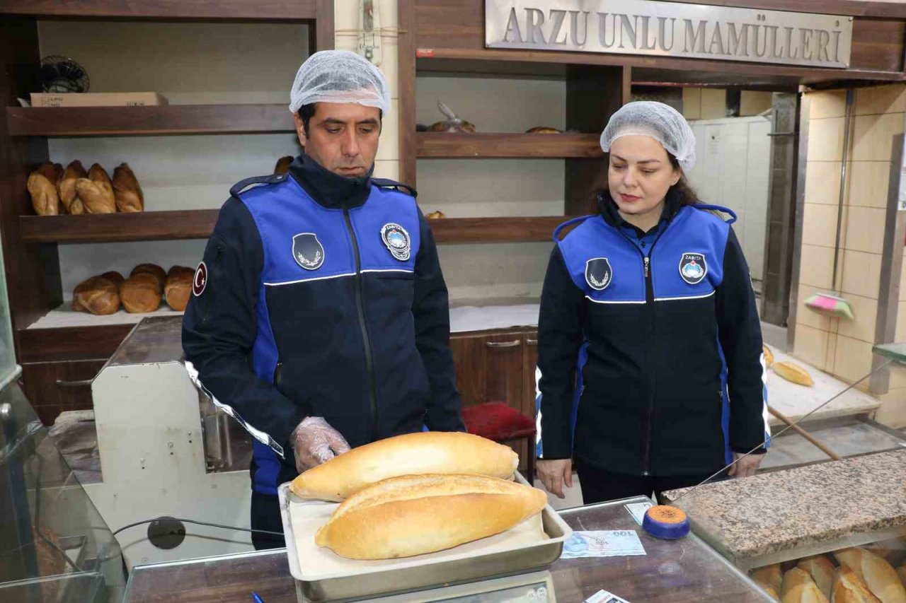 Manisa Büyükşehir zabıtasından fırınlara Ramazan denetimi