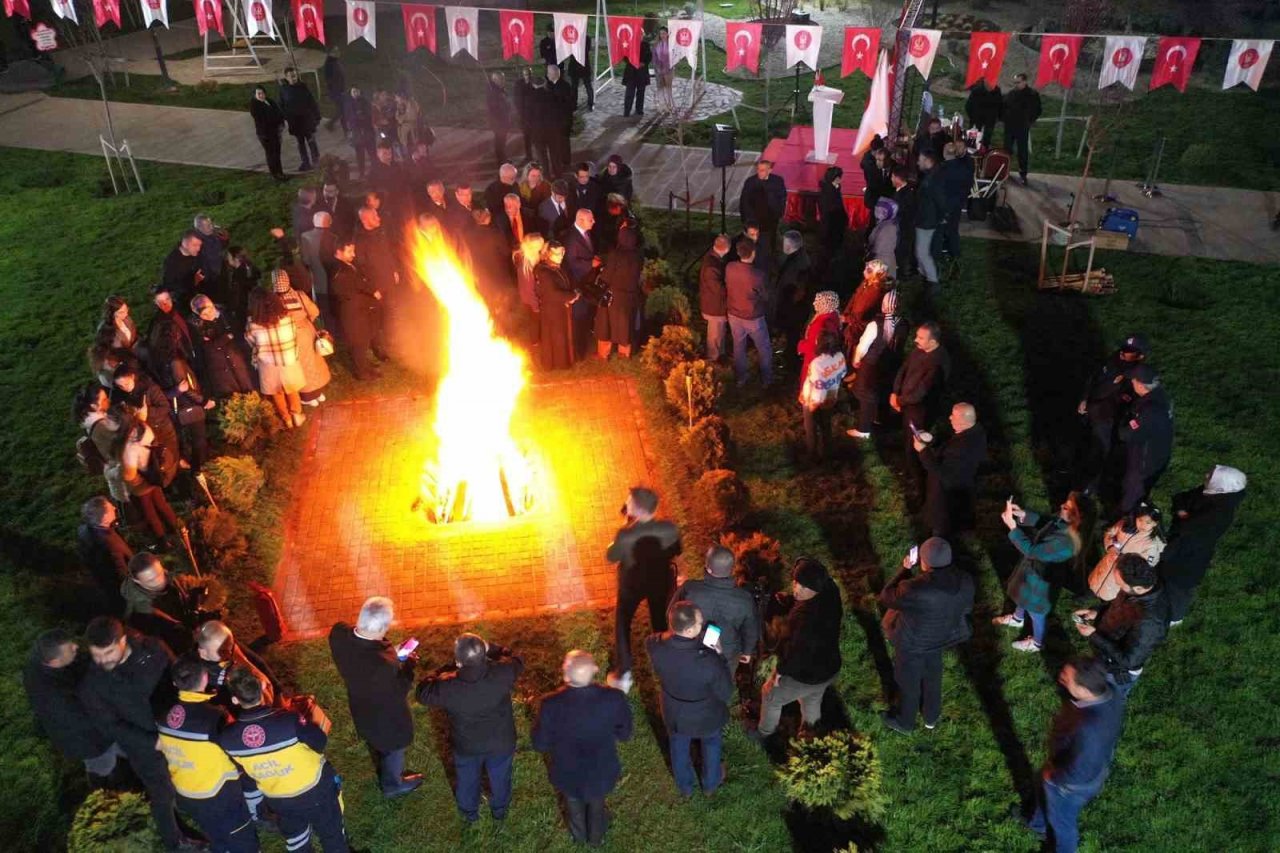 Nevruz ateşi 101 yıl sonra Keçiören’de yükseldi