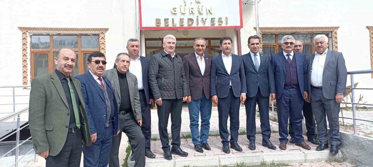 İlçe belediye başkanlarından Gürün’e çıkarma