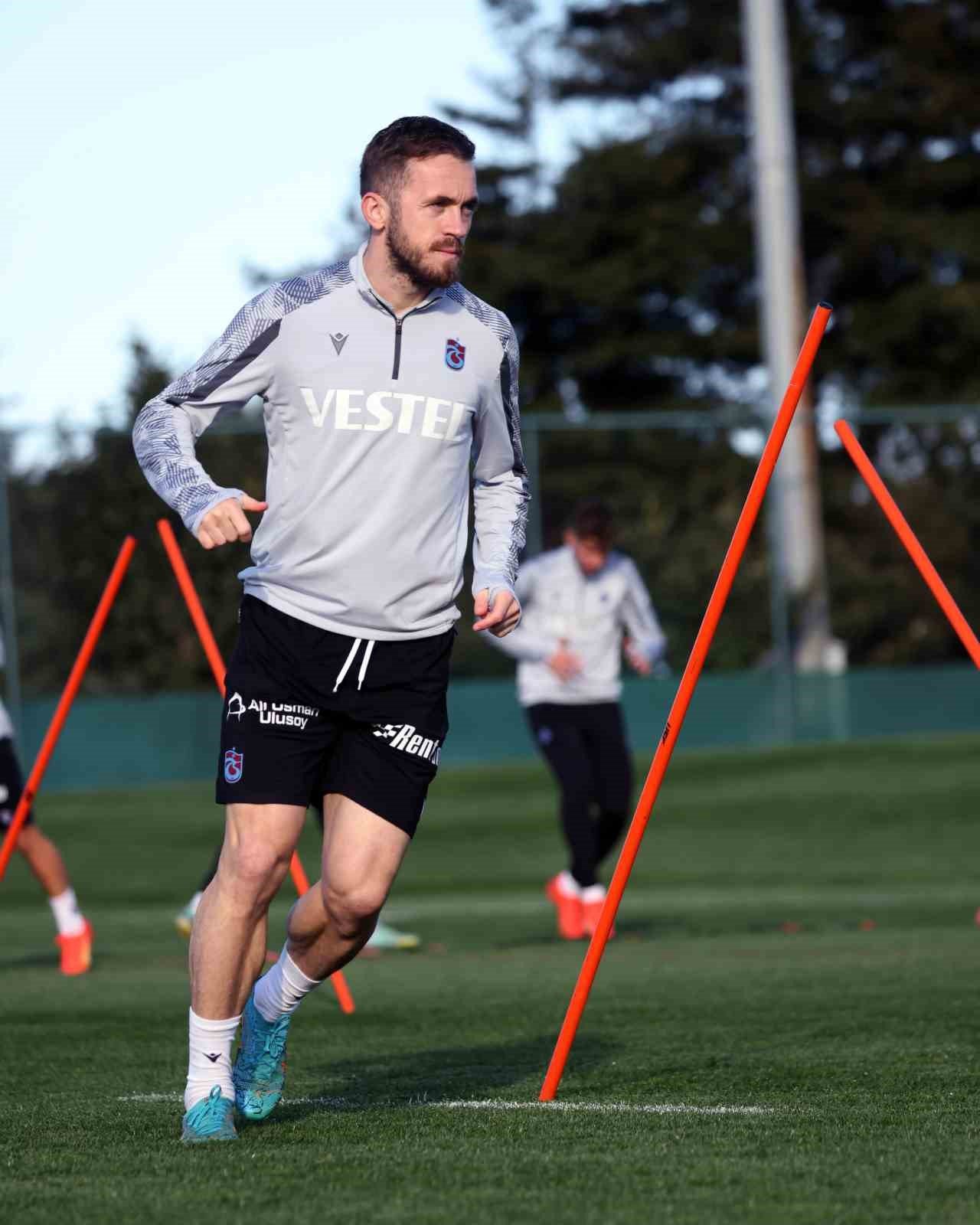 Trabzonspor, Kayserispor maçı hazırlıklarını sürdürdü