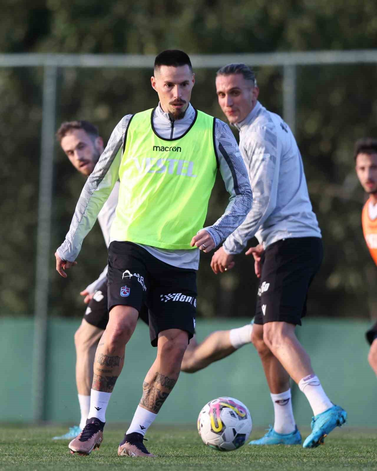 Trabzonspor, Kayserispor maçı hazırlıklarını sürdürdü