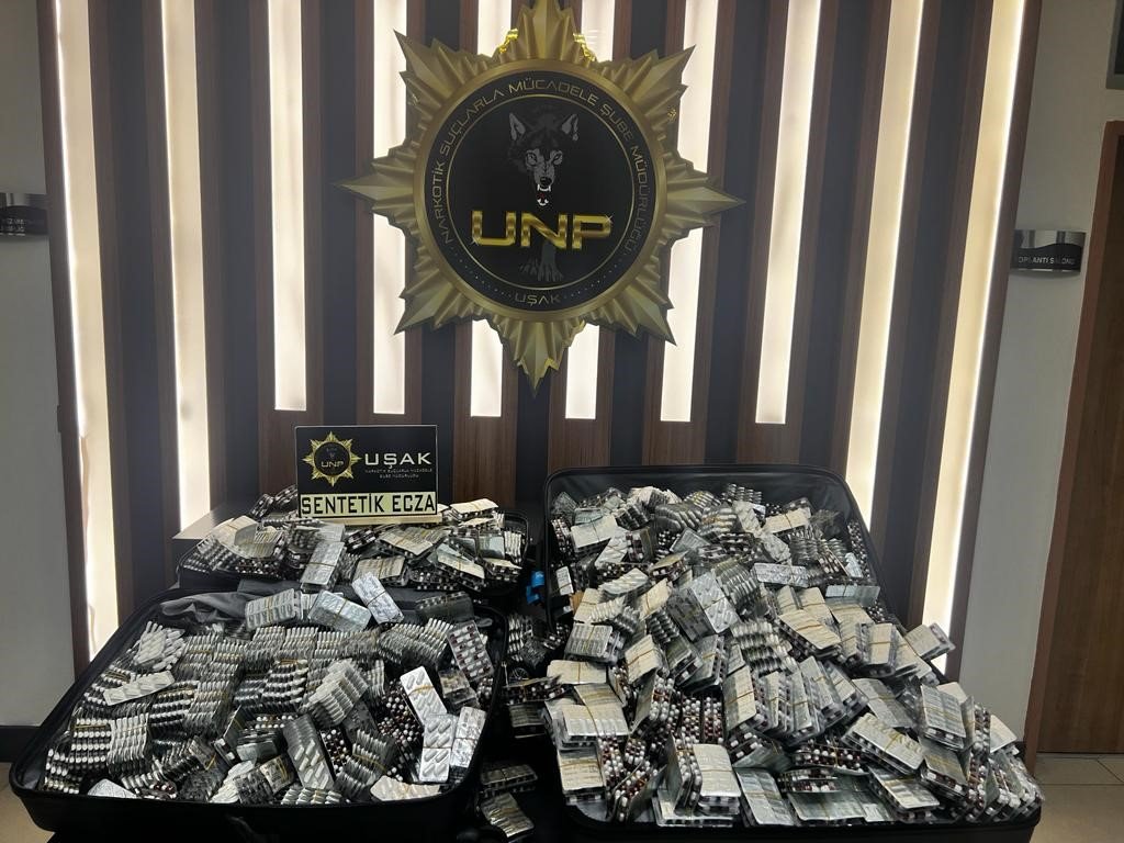 45 bin sentetik hapla yakalanan şüpheli tutuklandı