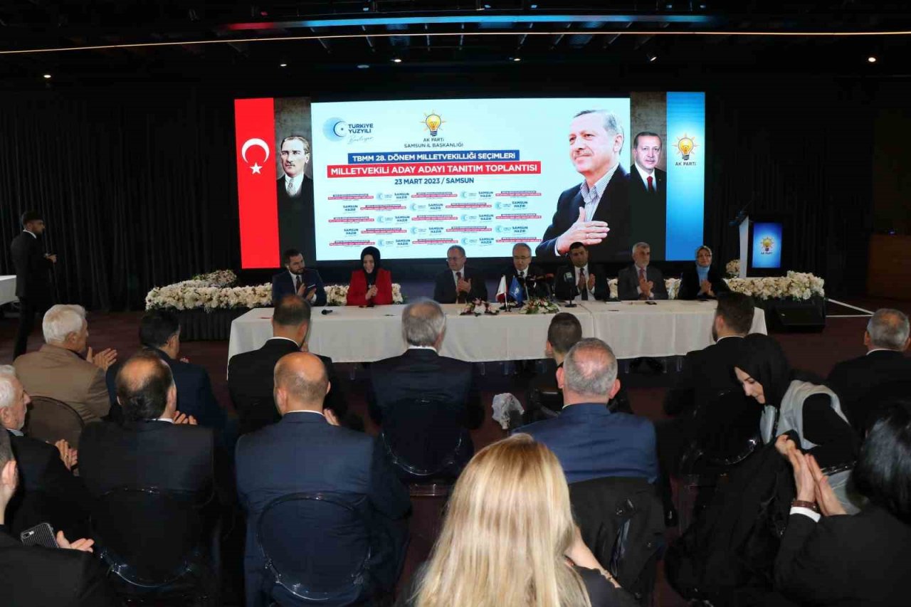 AK Parti Samsun’da aday adayları tanıtıldı