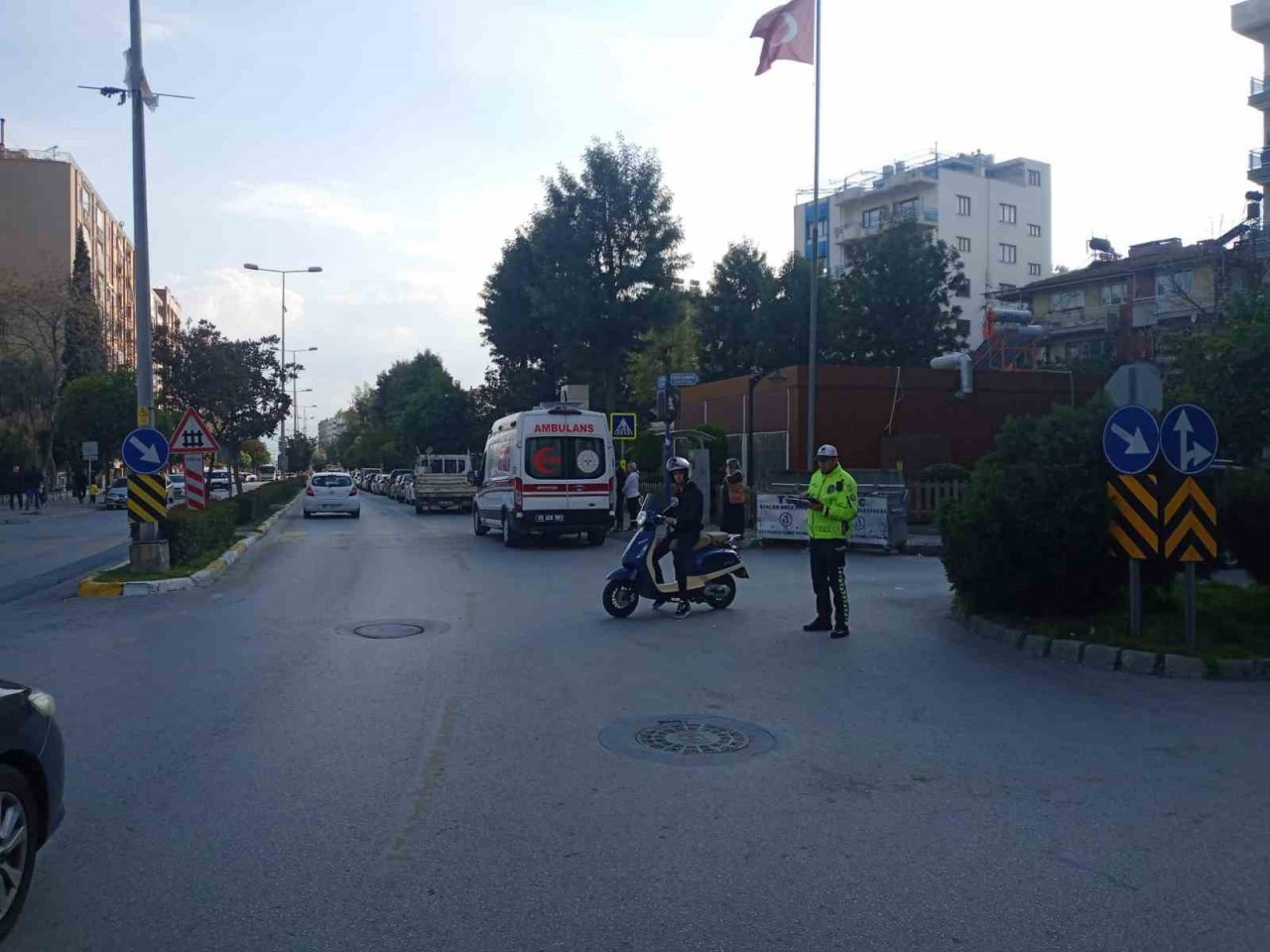 Aydın’da trafik kazası: 1 yaralı