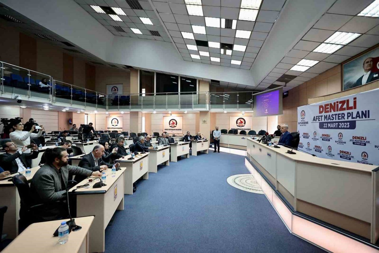 Başkan Zolan, Denizli Afet Master Planını açıkladı