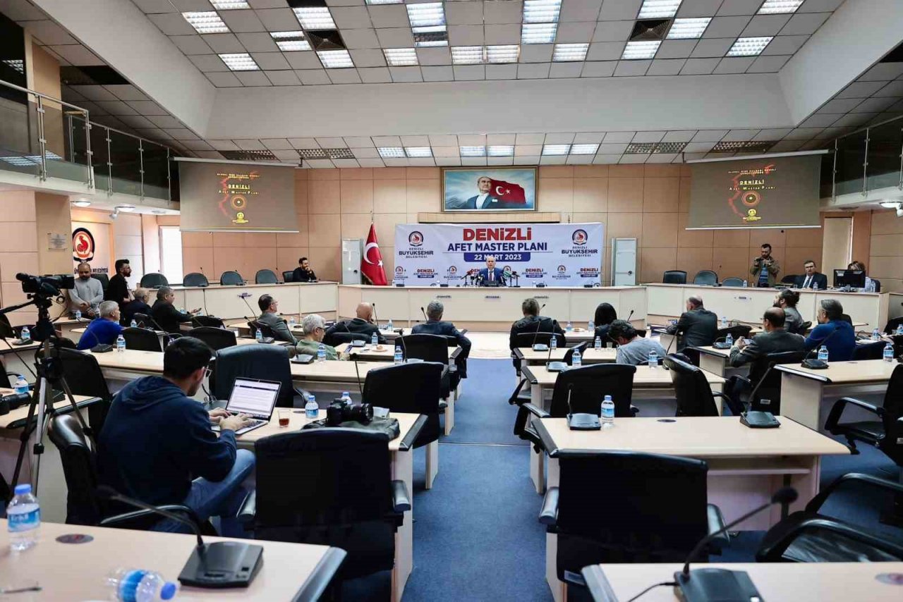 Başkan Zolan, Denizli Afet Master Planını açıkladı