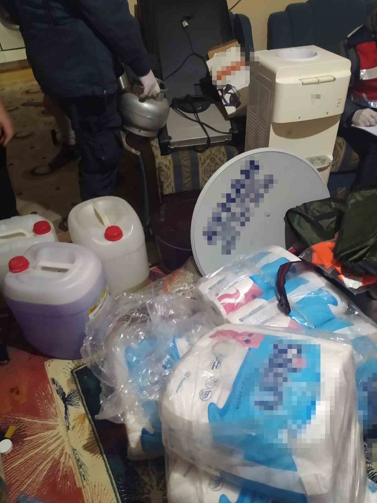 Hırsızların tehlikeli vurgunu