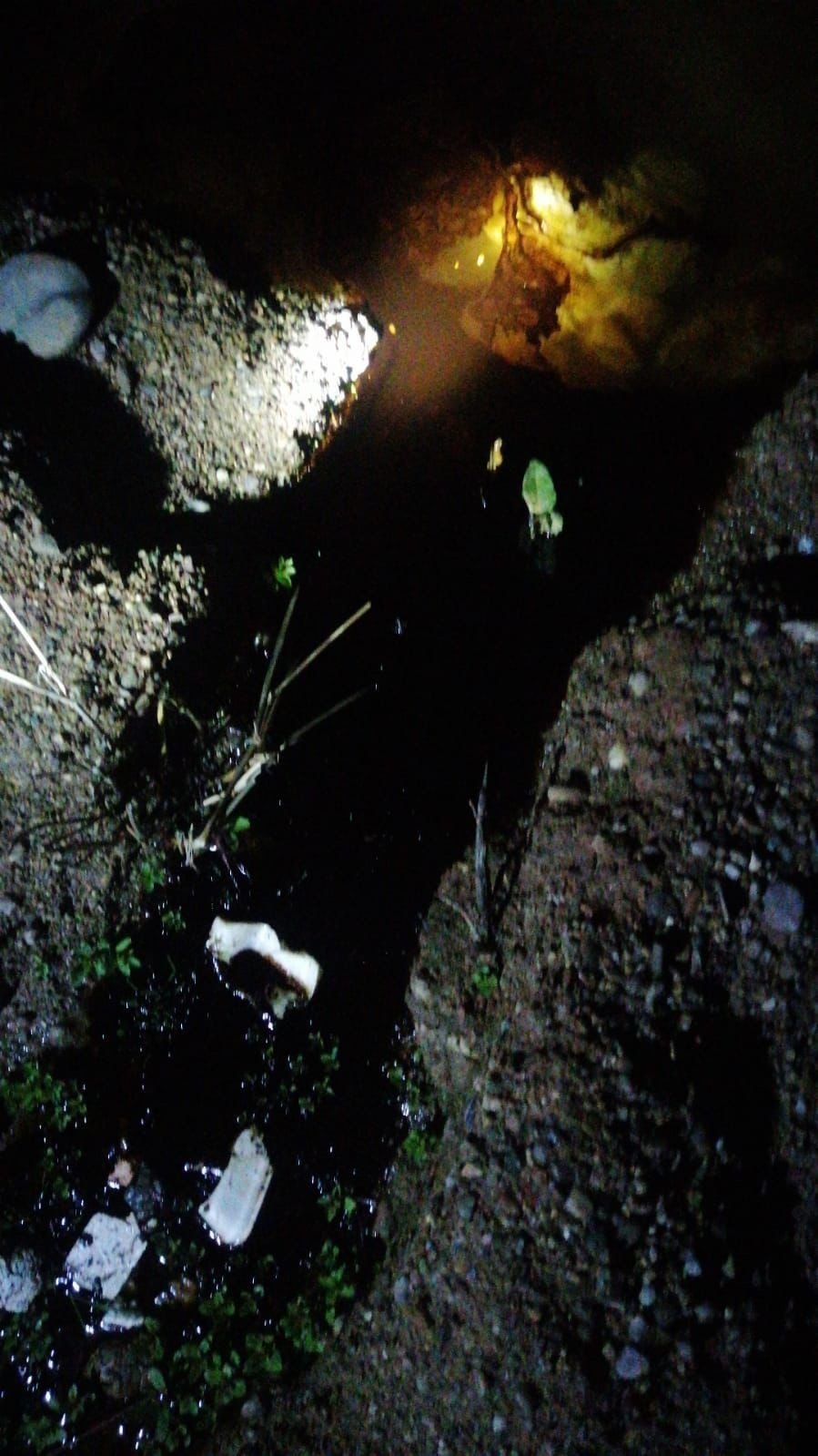 Boru hattından sızan ham petrol Dicle Nehri’ne aktı