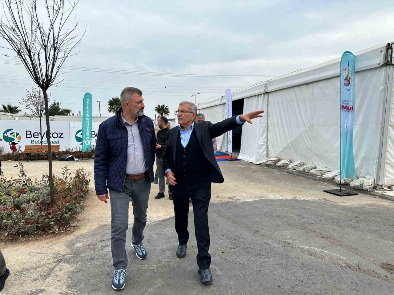 Başkan Sezer, Hatay’da çalışmaları yakından takip ediyor