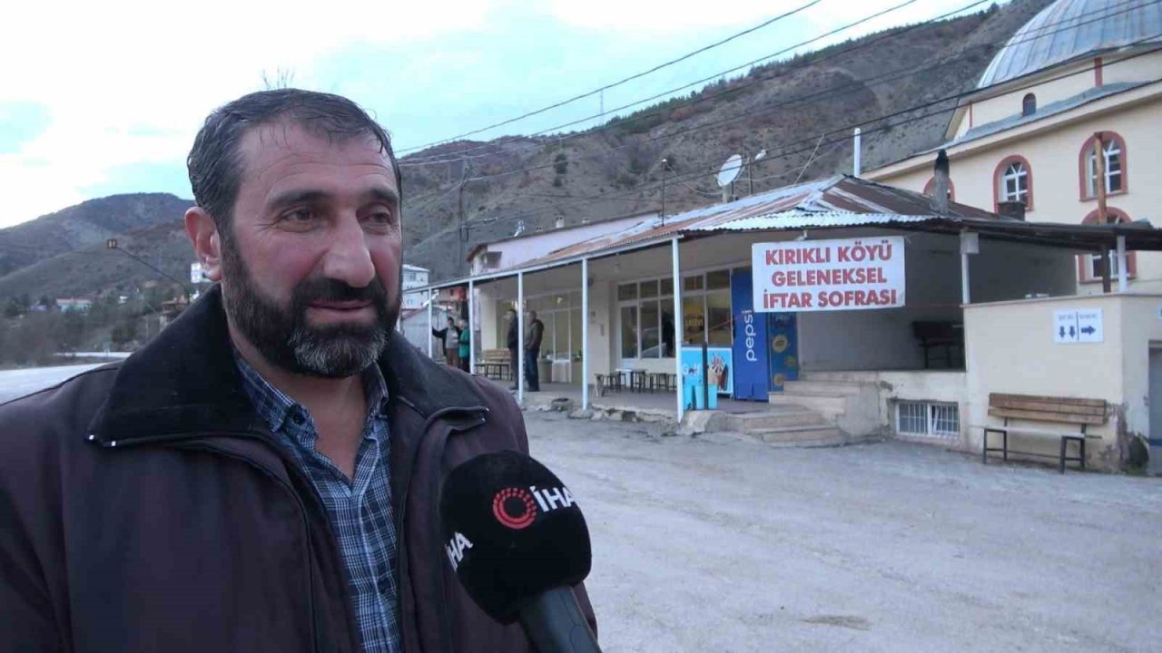 Kırıklı köyünde hayırlı gelenek 19 yıldır sürüyor