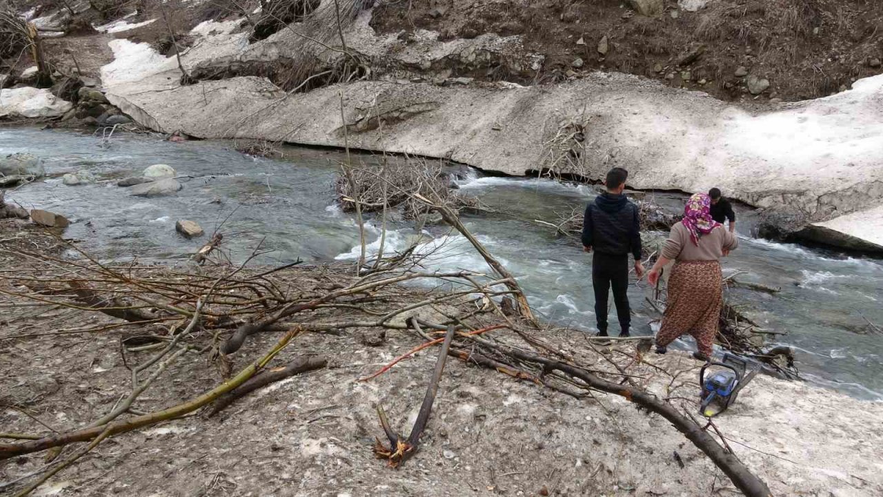 İnen çığın verdiği zarar bir ay sonra ortaya çıktı