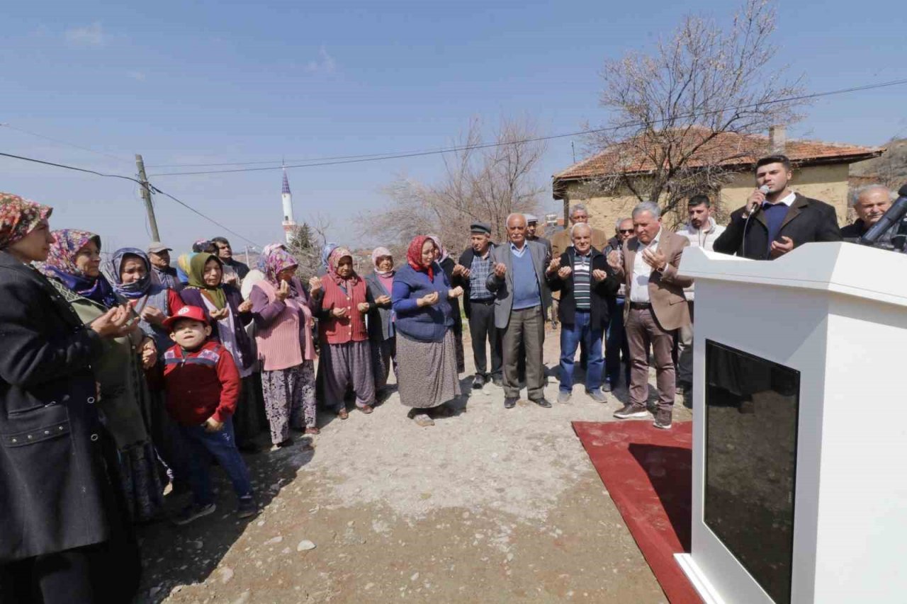 Başkan Kepenek, Yukarıdağdere Sosyal Tesisinin temelini attı