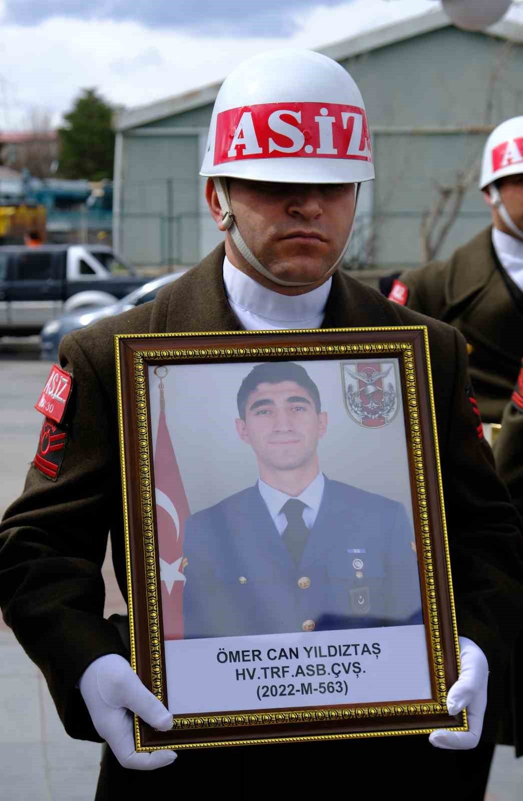 Motosikletle kaza yapan astsubay son yolculuğuna uğurlandı