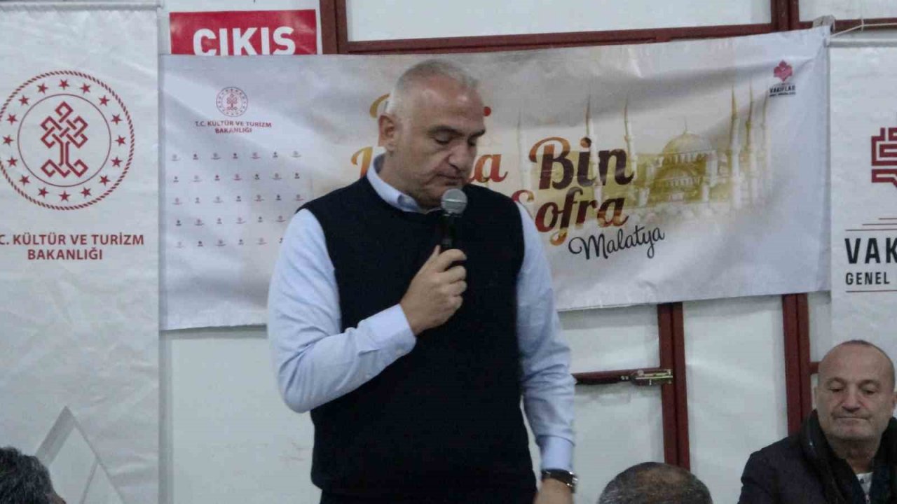 Bakan Ersoy: “Bu afeti el ele vererek birlikte atlatacağız”