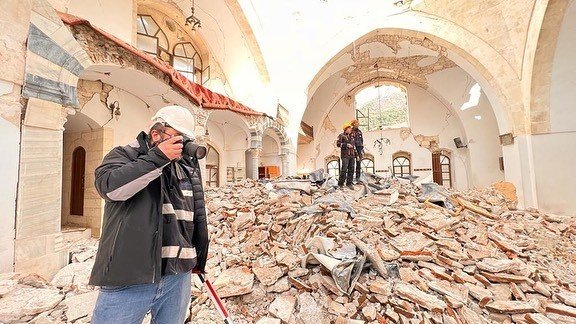 Depremde hasar gören yapılar 3 boyutlu modelleniyor