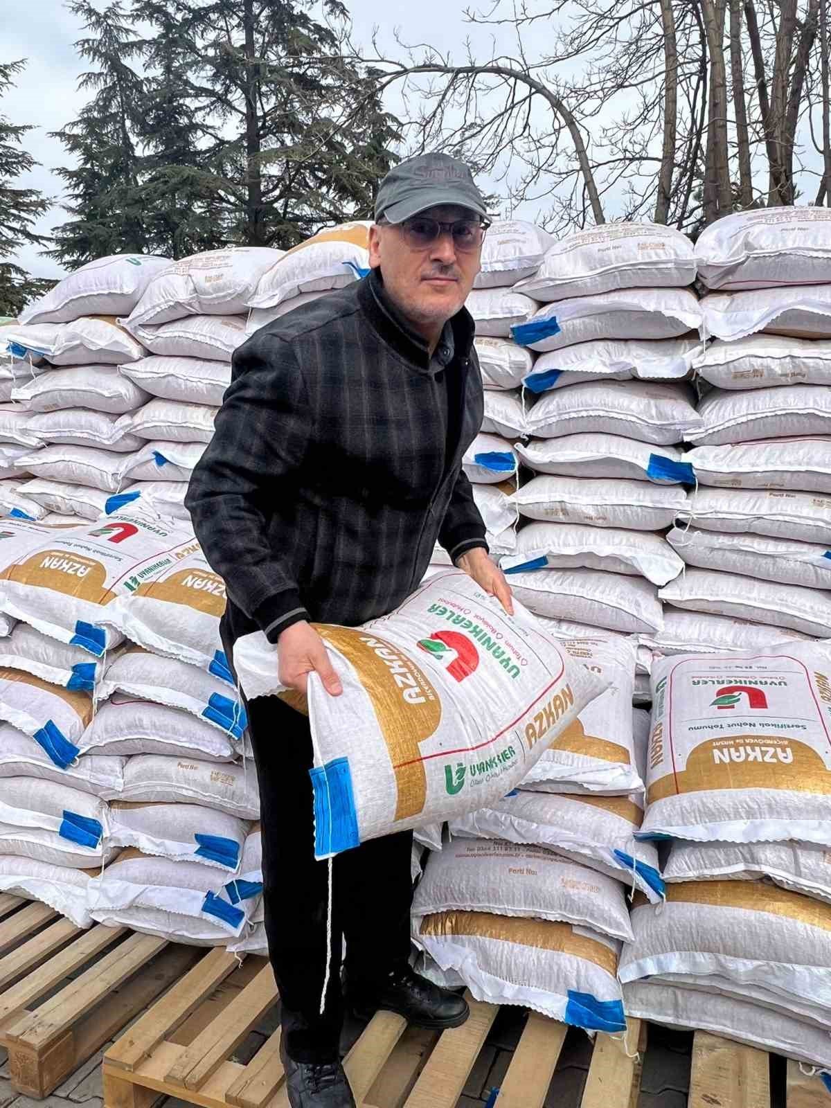 Nevşehir’de çiftçilere 149 ton tohum dağıtıldı