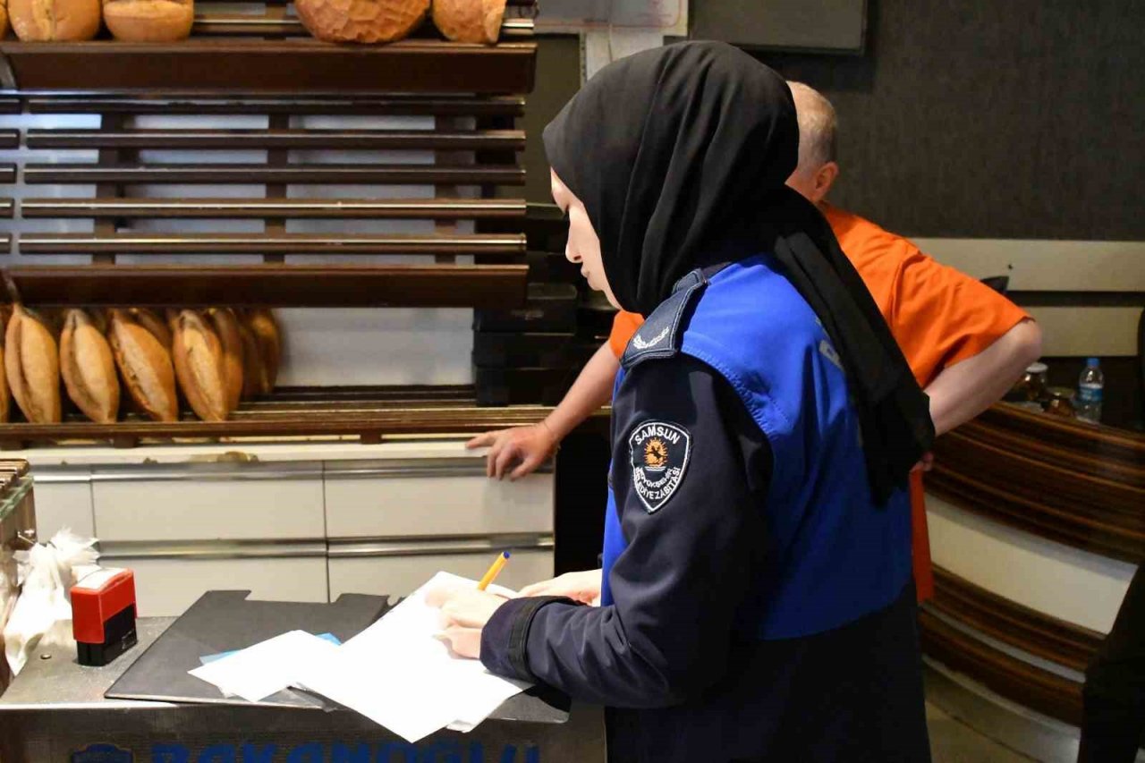 Samsun’da fırınlara Ramazan denetimi