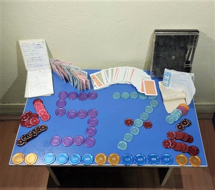 Sinop’ta kumar baskınında 5 kişiye suçüstü