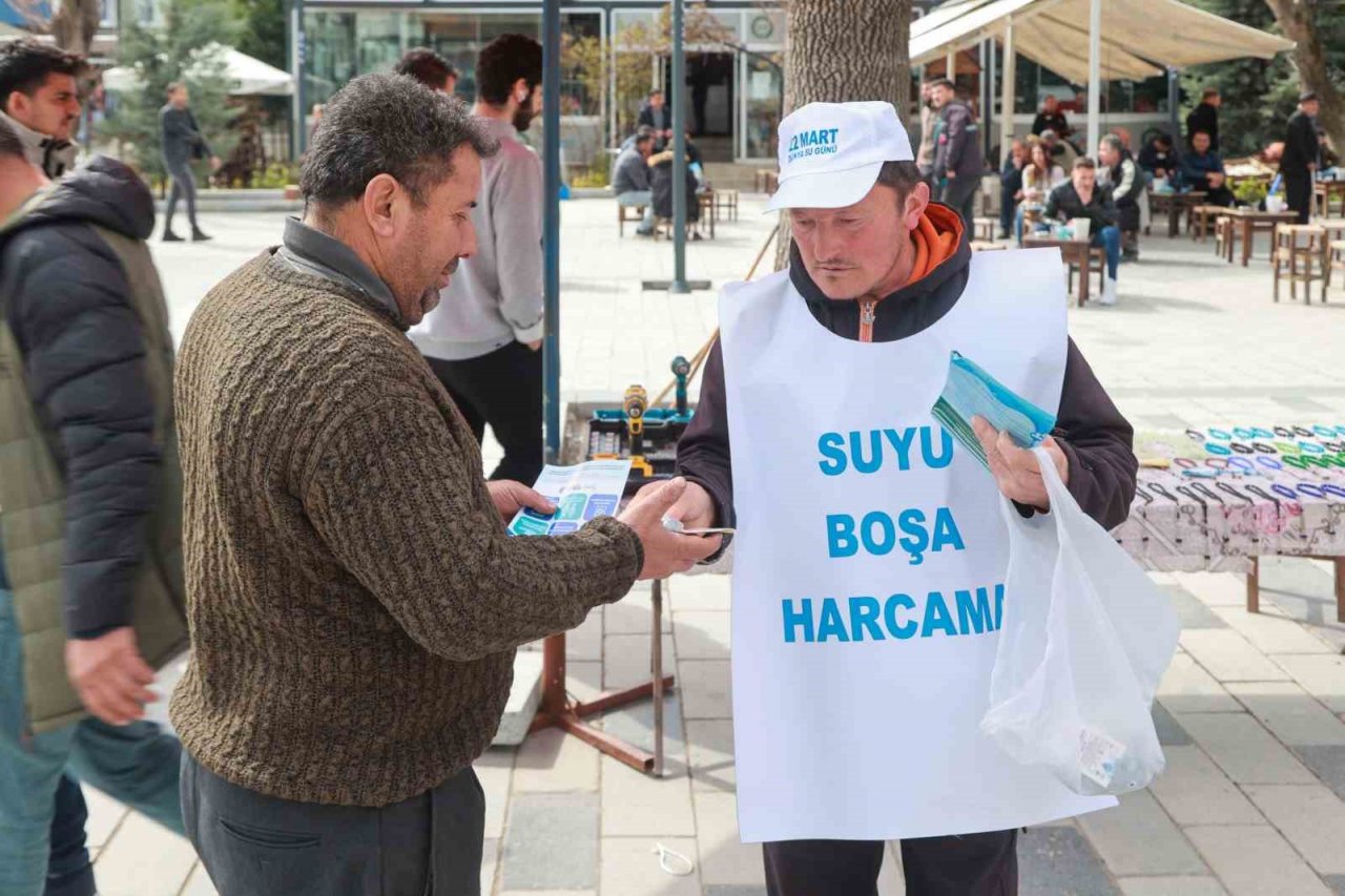 Uşak Belediyesinden su için farkındalık etkinliği