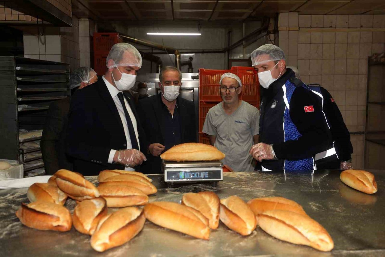 Yenimahalle Belediyesi zabıta ekipleri fırınları denetledi