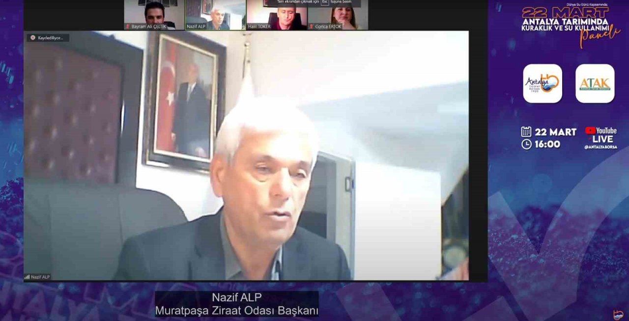 Ziraat Odası Başkanı Alp: "100 binin üzerinde ruhsatsız sondaj görünüyor"