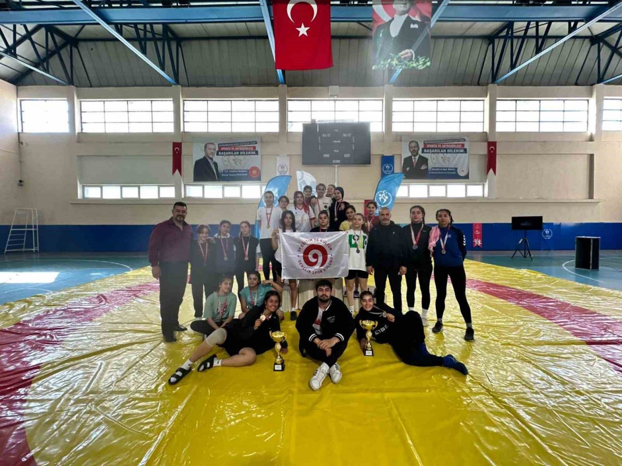 Türkiye Güreş Şampiyonası’nda 09 Eğitim ve Kültür Spor Kulübü Aydın’ı temsil edecek