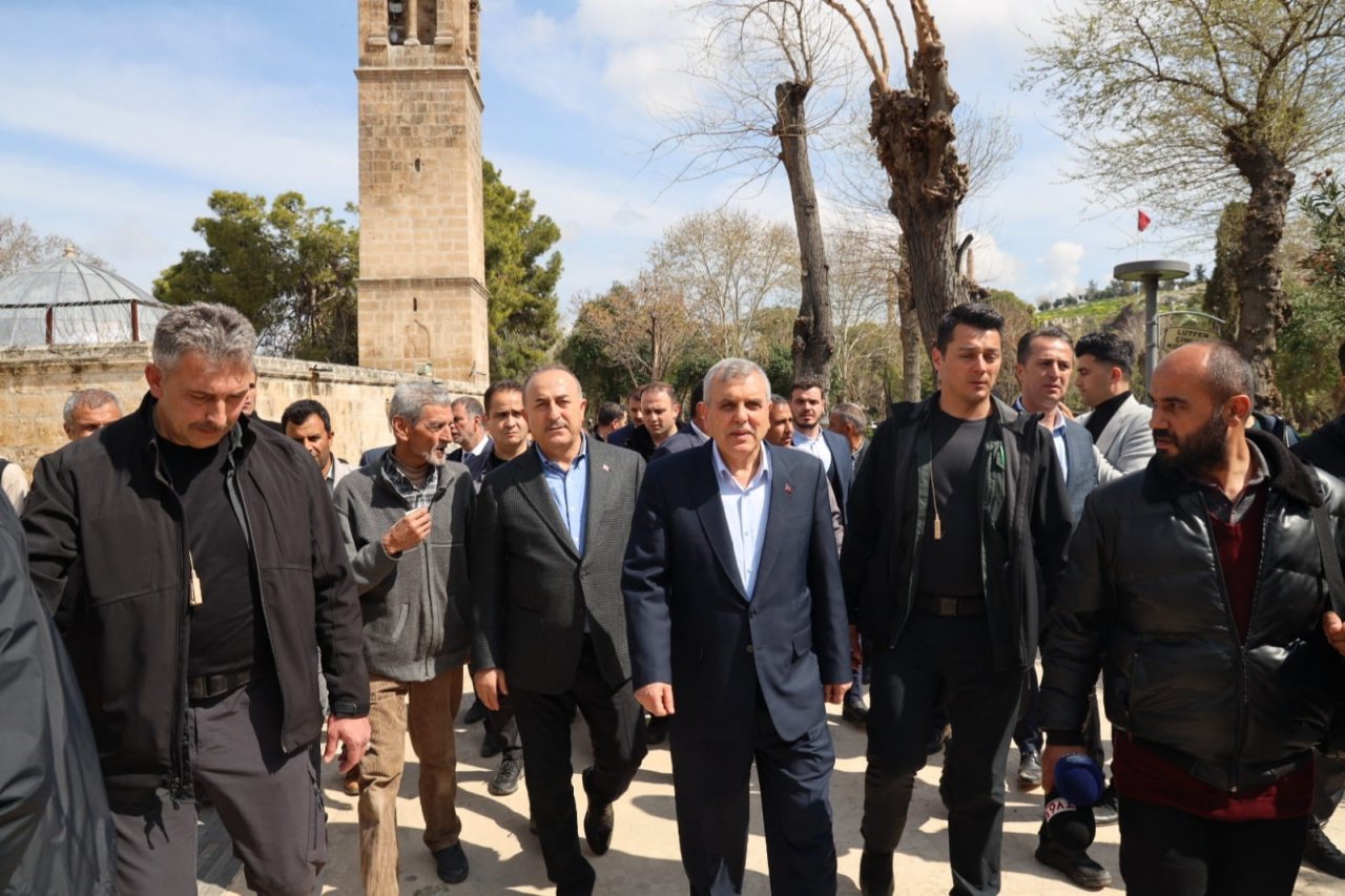 Bakan Çavuşoğlu Şanlıurfa’da