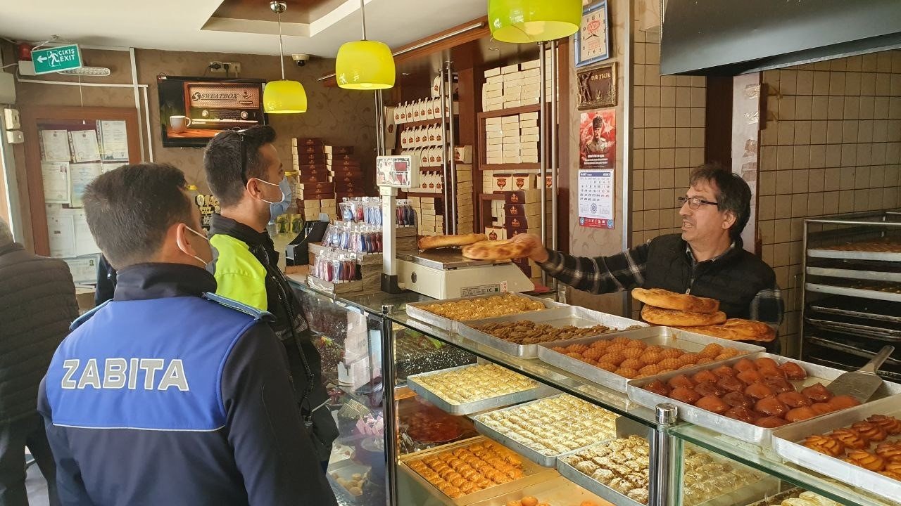 Edremit Belediyesi’nden fırınlara Ramazan denetimi