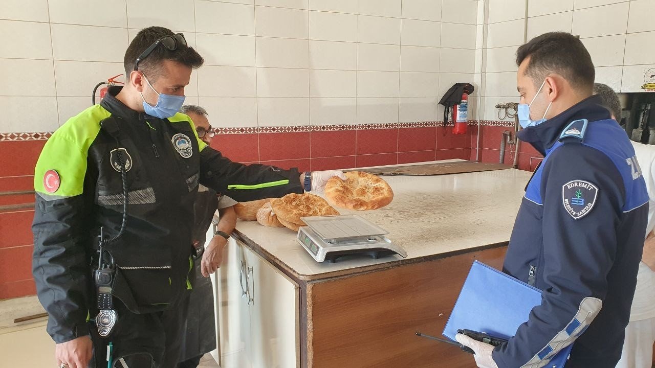 Edremit Belediyesi’nden fırınlara Ramazan denetimi