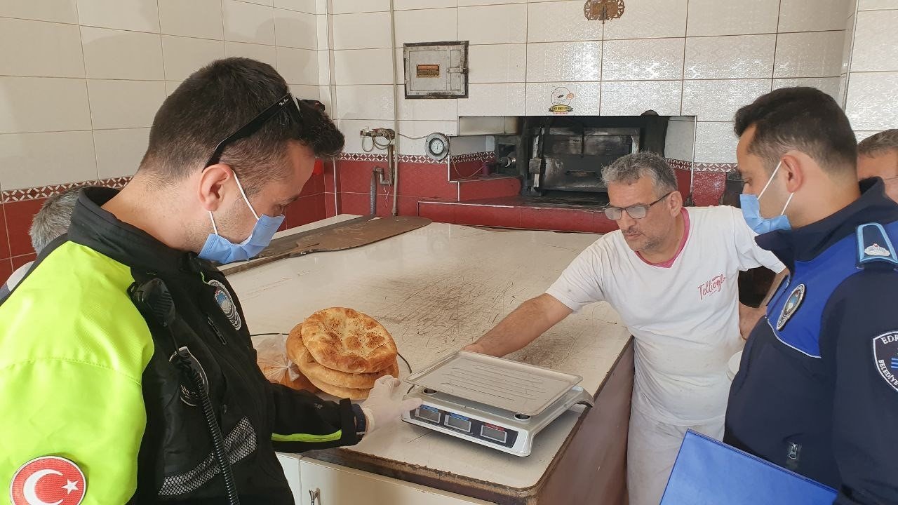 Edremit Belediyesi’nden fırınlara Ramazan denetimi