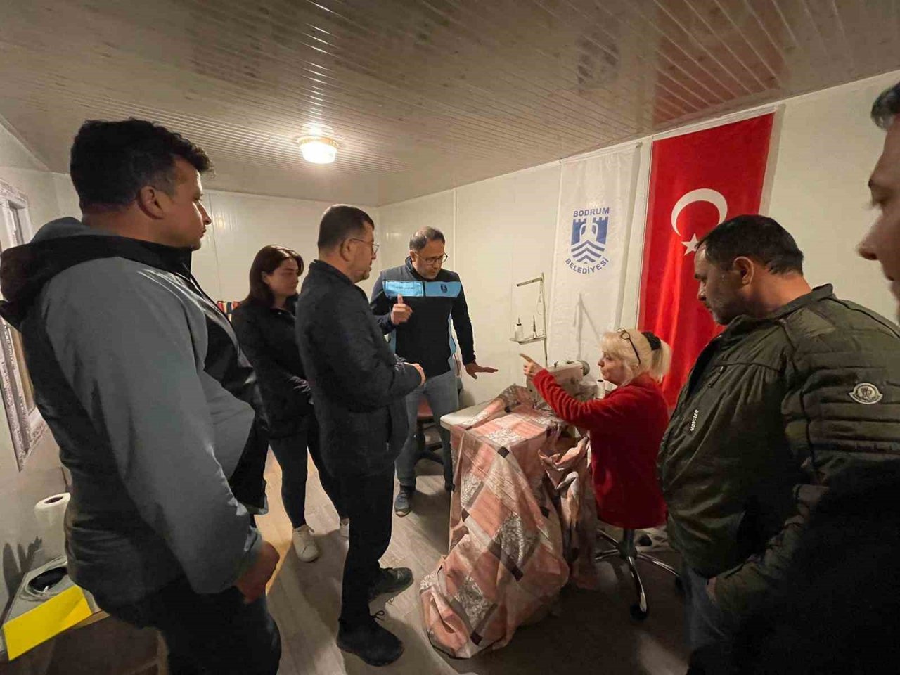 Bodrum Belediyesi’nden Kadın Eli Projesi çerçevesinde terzihane