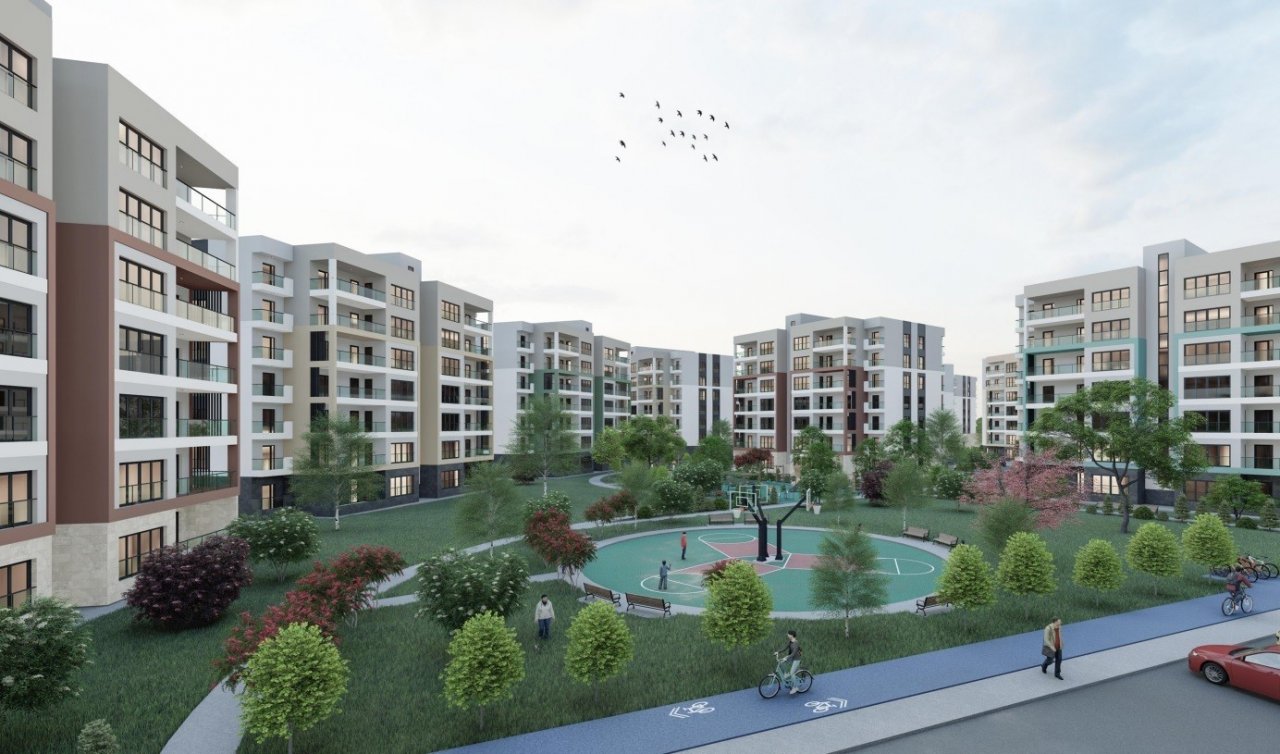 Kentsel dönüşüm alanında son evde yıkıldı, temel çalışması başlatıldı