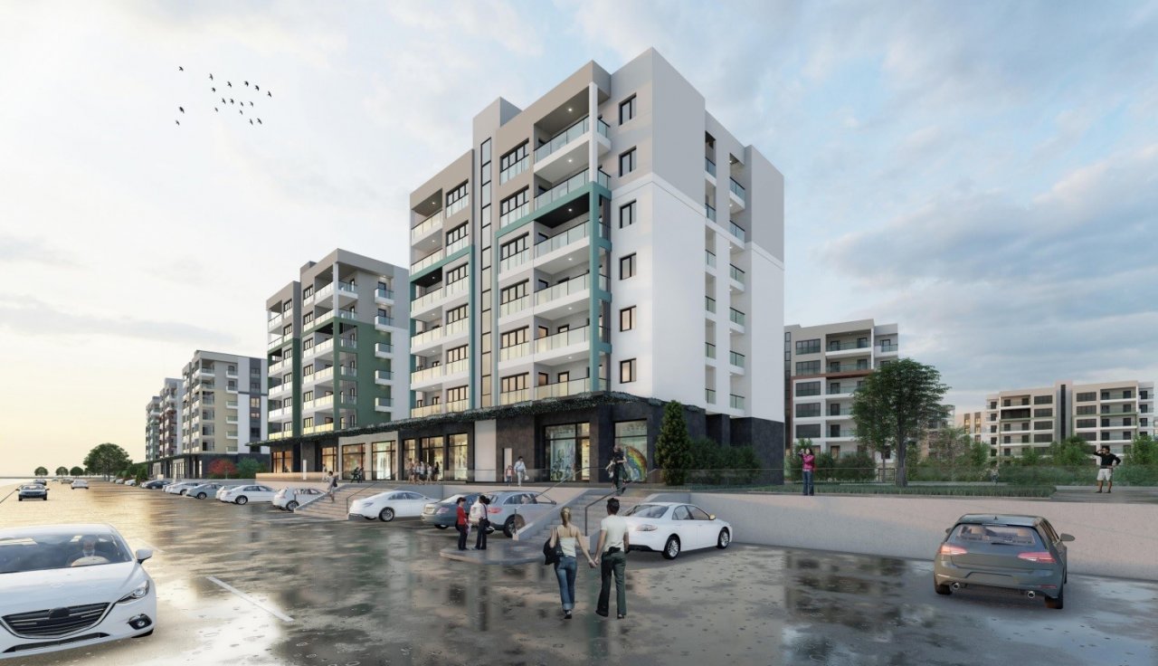 Kentsel dönüşüm alanında son evde yıkıldı, temel çalışması başlatıldı