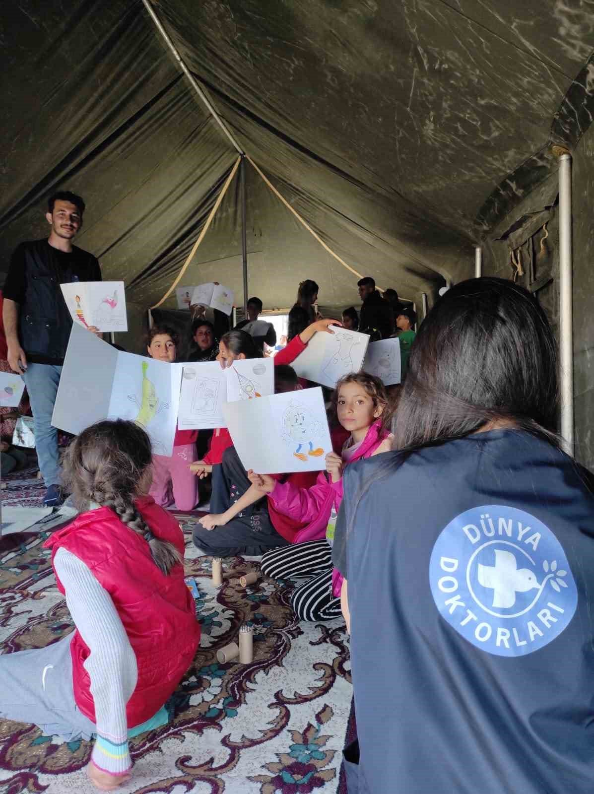 6 bine yakın afetzedeye yardım yapıldı