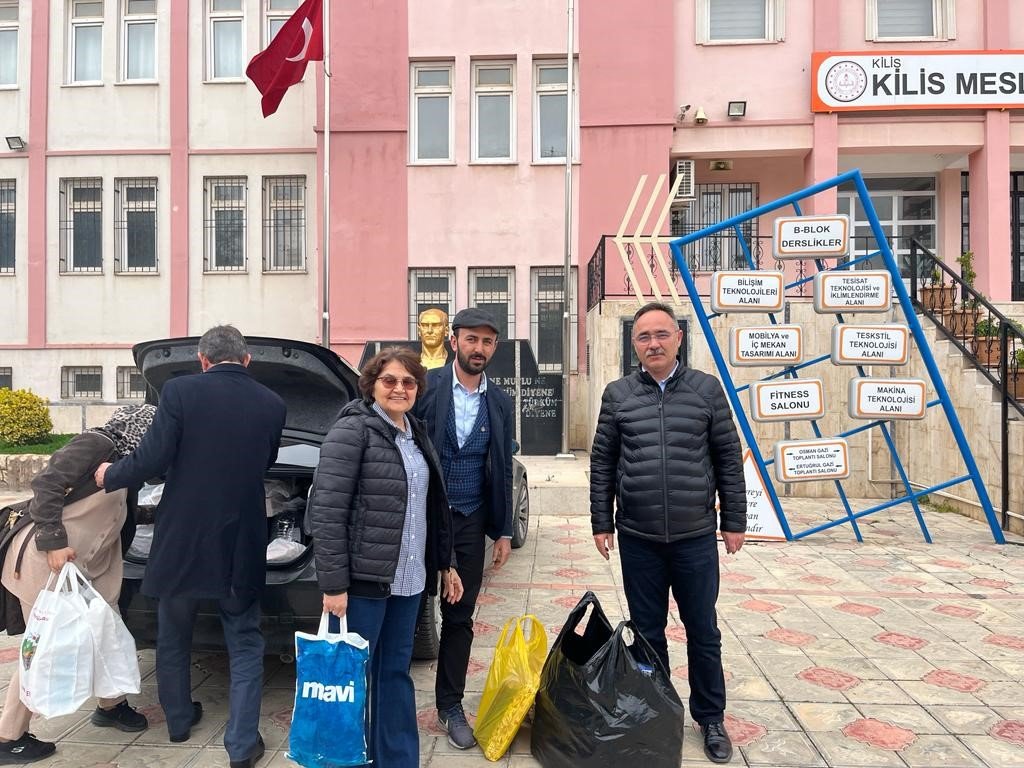 Karaman’da meslek liseleri Kilis’teki okullarla kardeş okul oldu