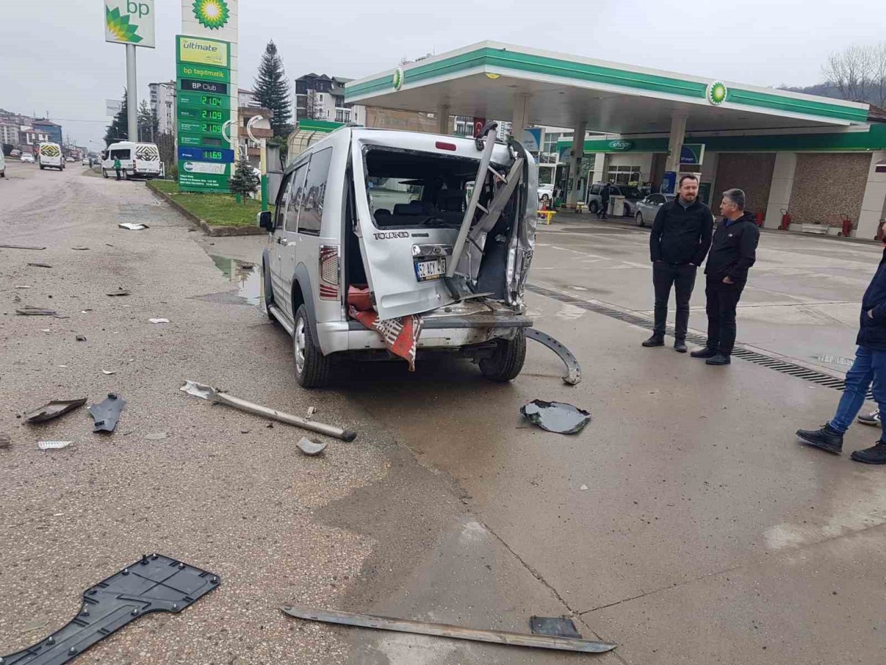 Ordu’da öğretmen servisi kaza yaptı: 8 yaralı