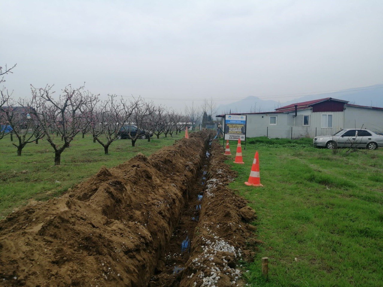 Tarım ve hayvancılığın yoğun olduğu o bölgeye yeni su hattı