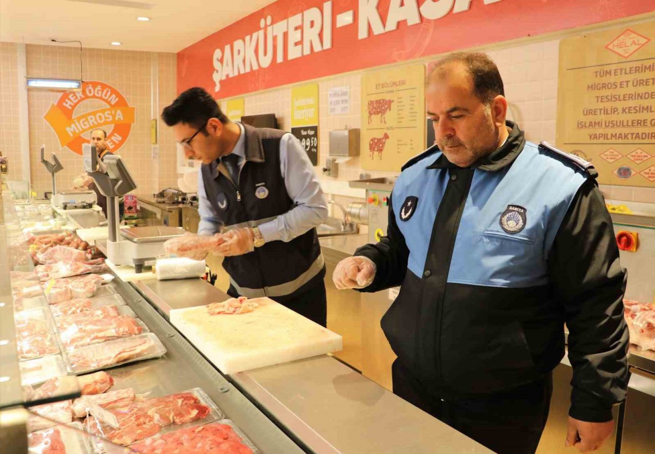 Şanlıurfa’da zabıta ekiplerinden hijyen denetimi