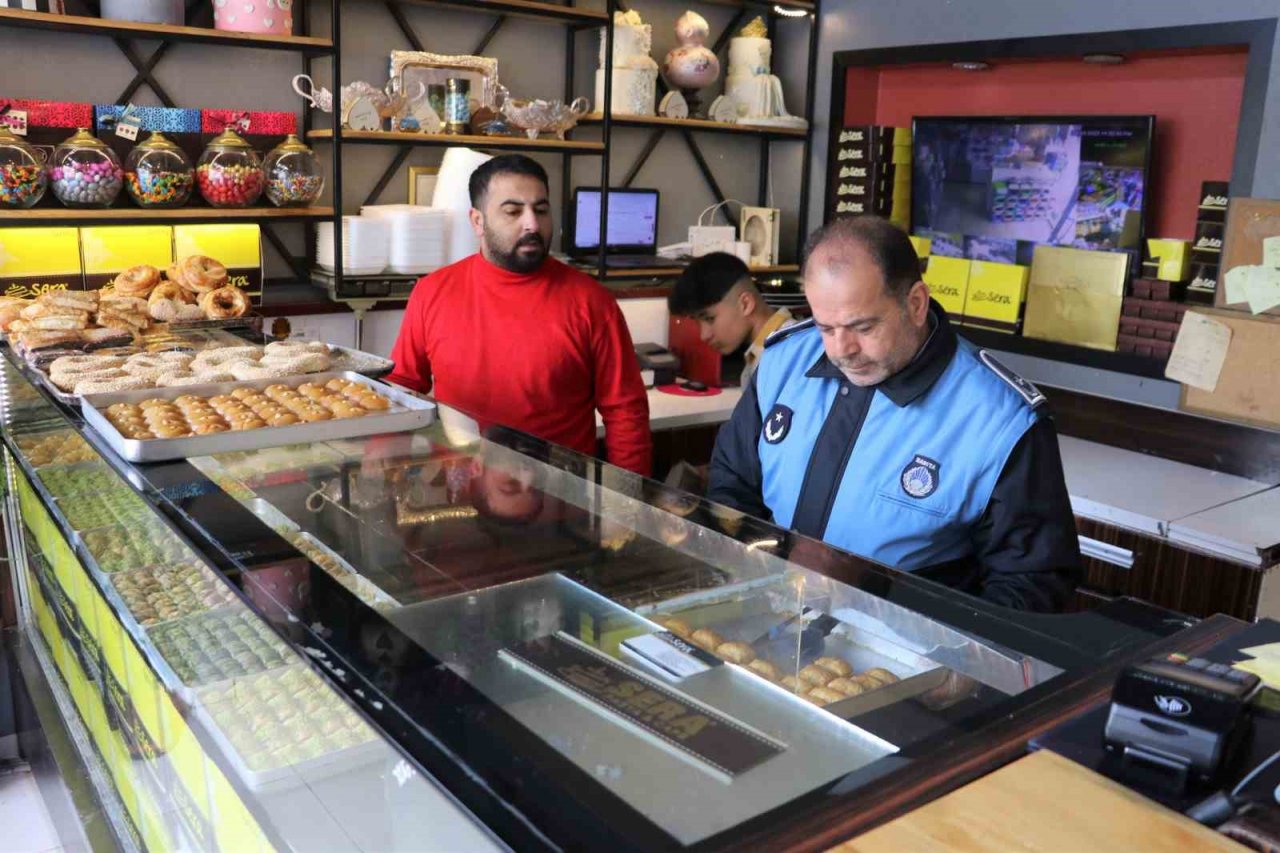 Şanlıurfa’da zabıta ekiplerinden hijyen denetimi