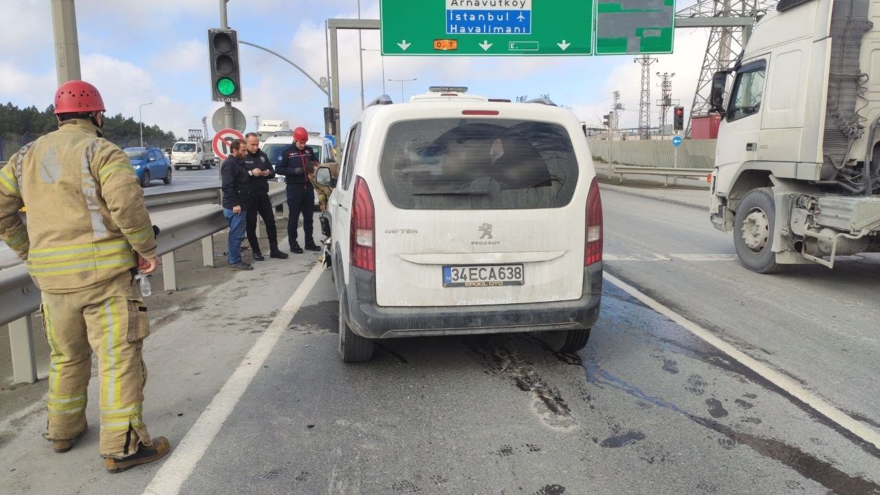 Sultangazi’de trafik kazası: 1 yaralı