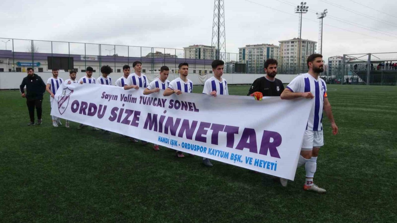 Orduspor, yeniden sahaya indi