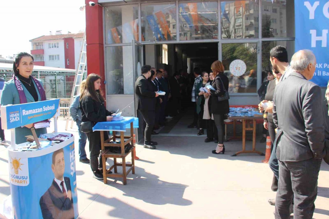 AK Parti Aydın’da temayül yoklaması başladı