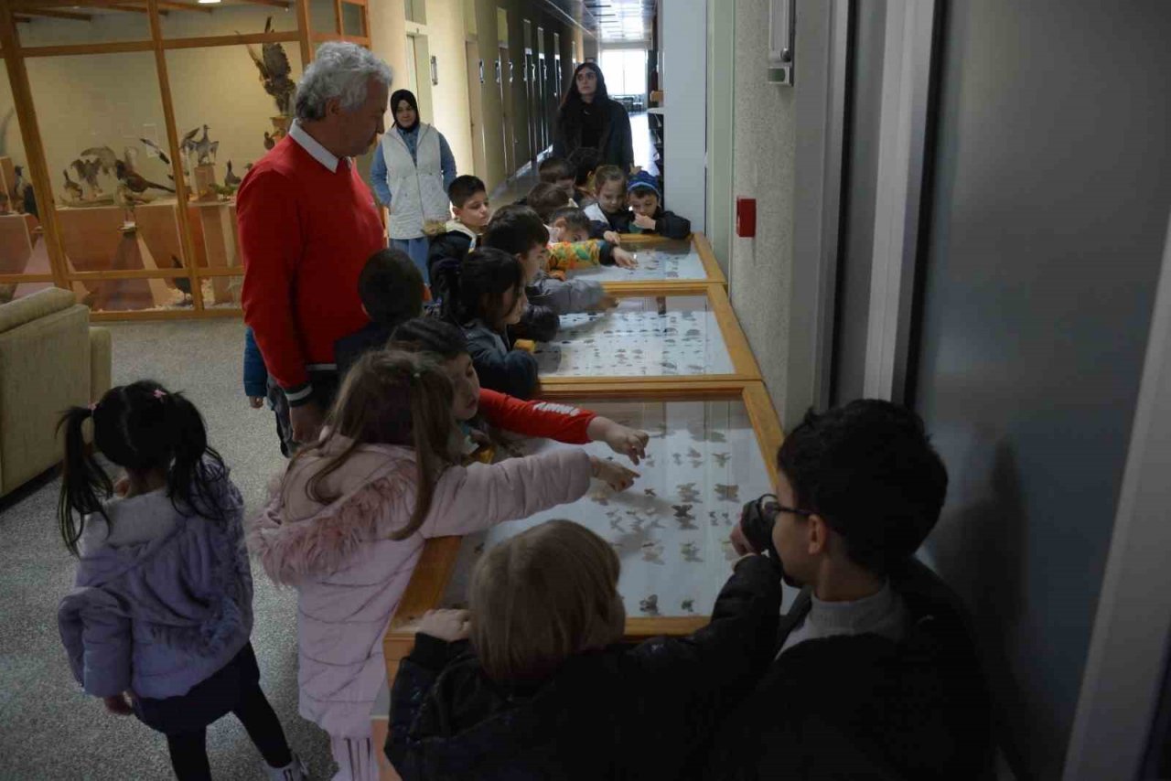 Orman Fakültesi’ne miniklerin yoğun ilgisi