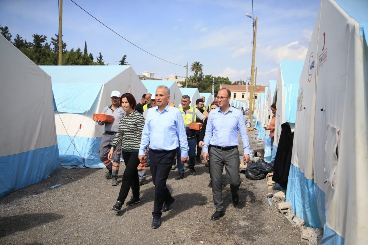 Başkan Zolan afetzedeleri yalnız bırakmıyor