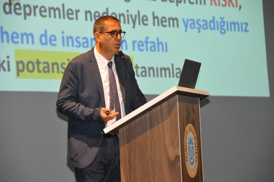 Tunceli’de deprem bilgilendirme konferansı