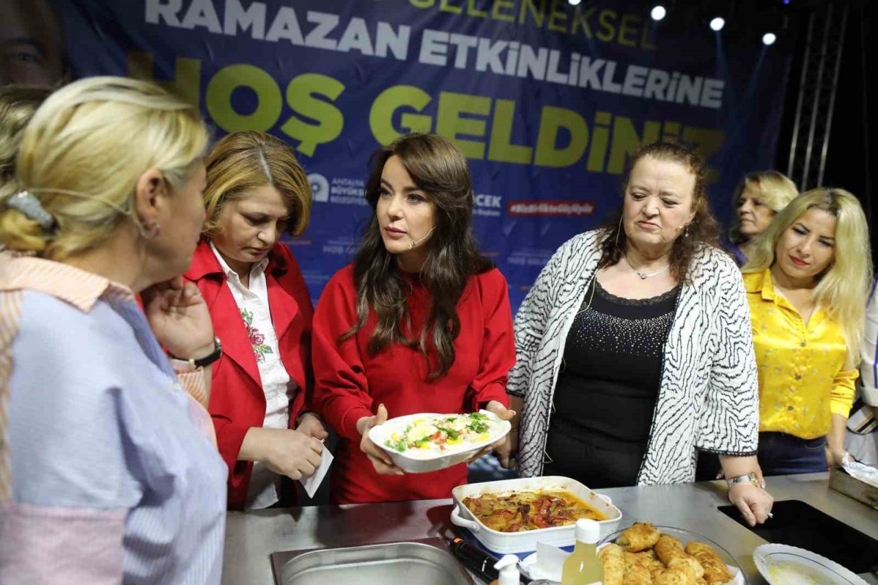 Ramazan Etkinliklerinde Antalya’nın yöresel lezzetleri tanıtıldı