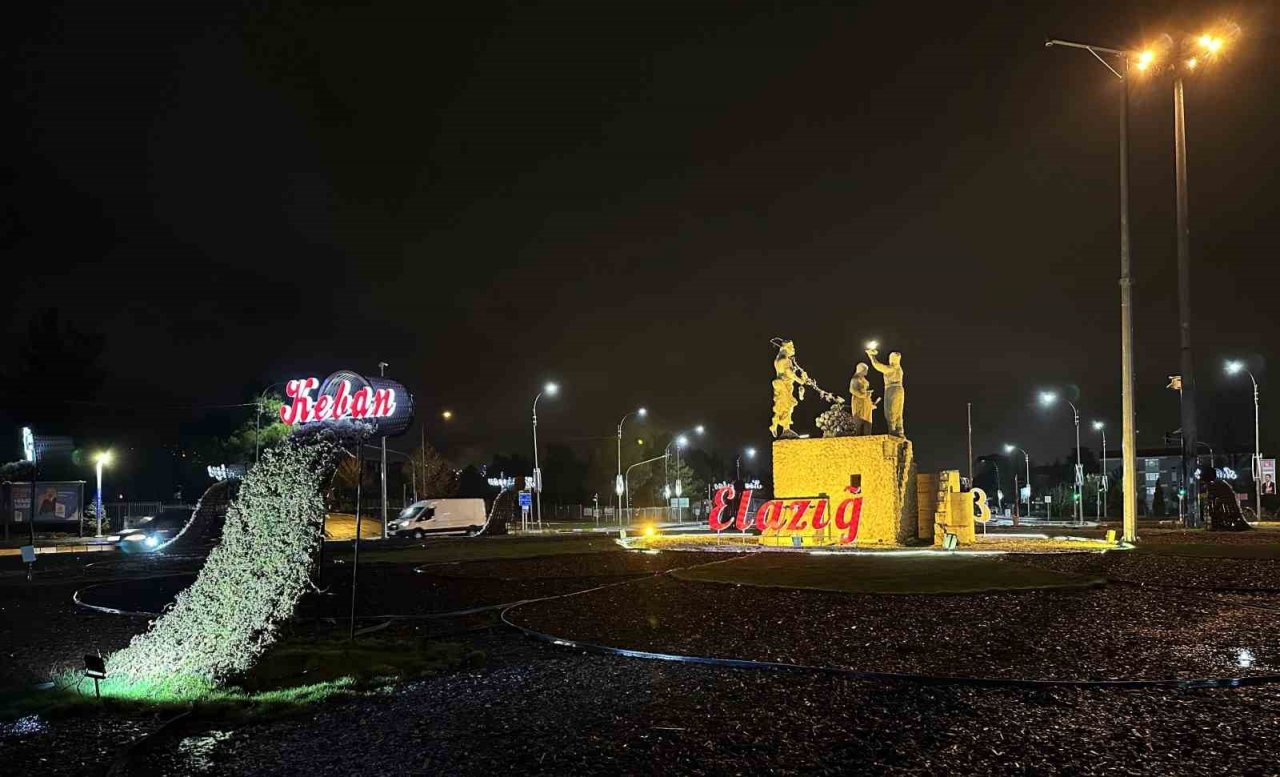 Elazığ’da sağanak etkisini sürdürüyor