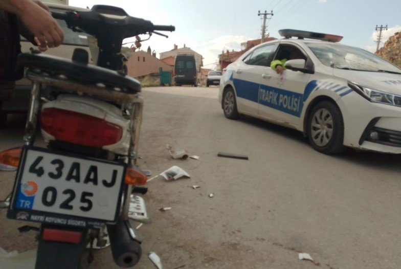 Tavşanlı’da trafik kazası: 1 yaralı